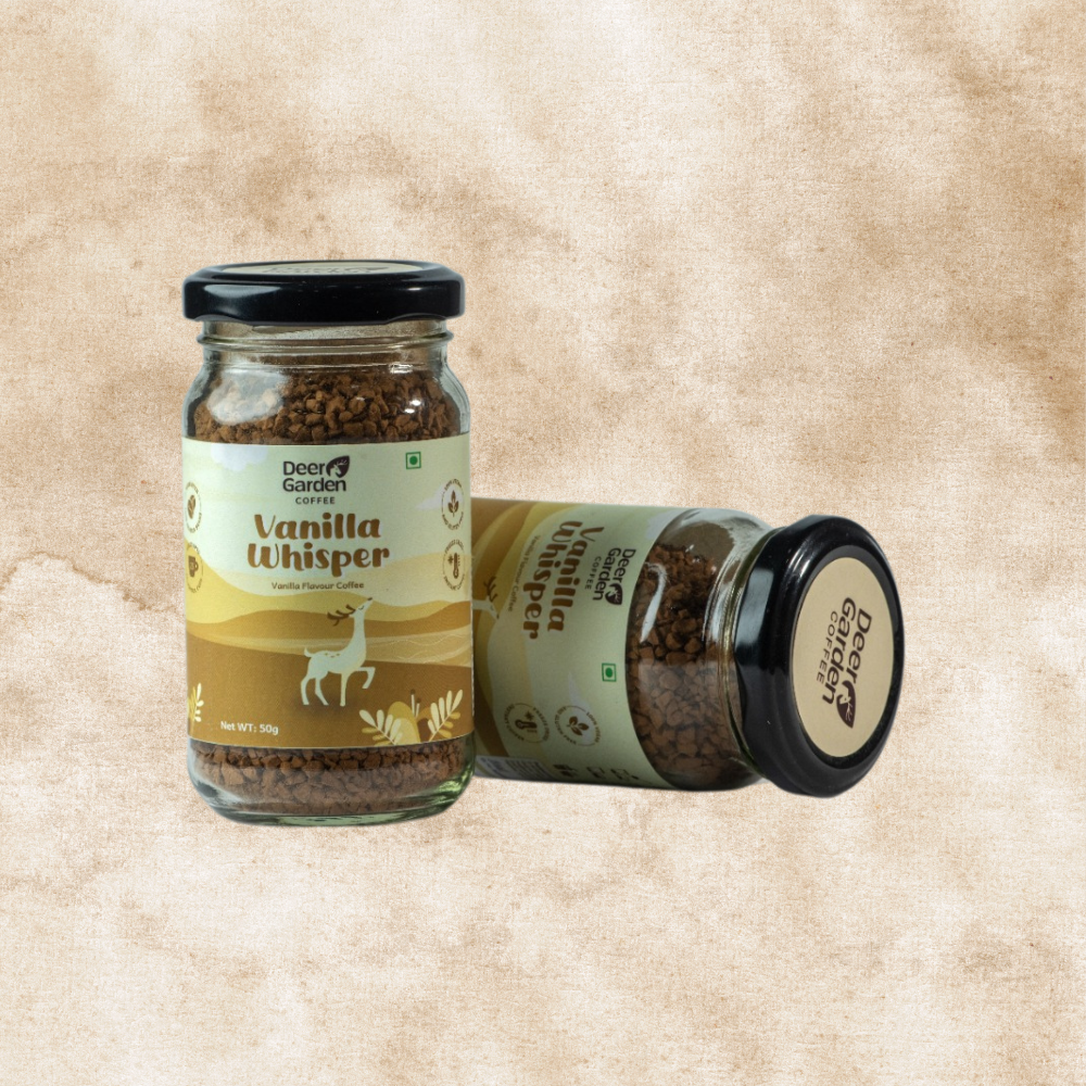 Vanilla Whisper – Smooth Vanilla Flavored Instant Coffee