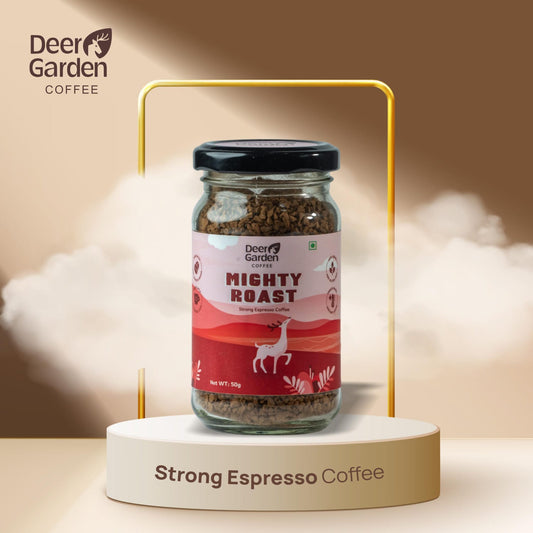 Mighty Roast – Strong Espresso Instant Coffee