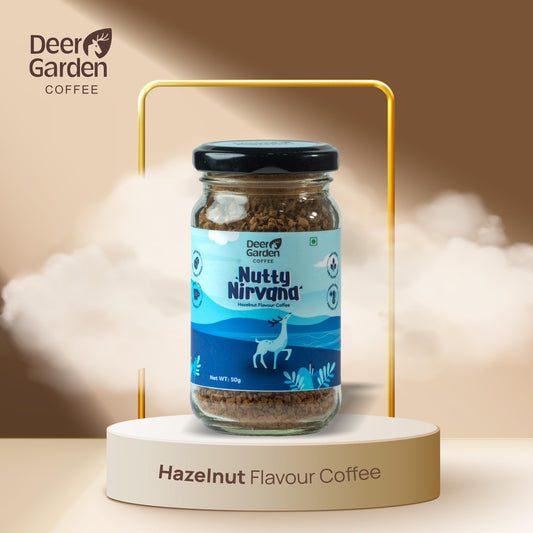 Nutty Nirvana – Hazelnut Flavored Instant Coffee Delight