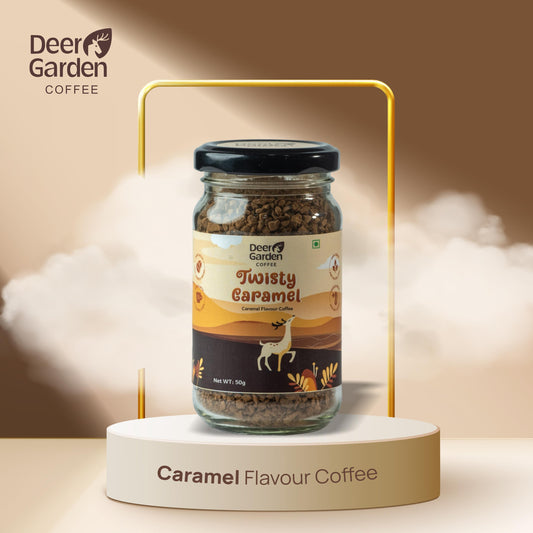 Twisty Caramel – Rich Caramel Flavored Instant Coffee