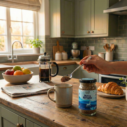 Nutty Nirvana – Hazelnut Flavored Instant Coffee Delight