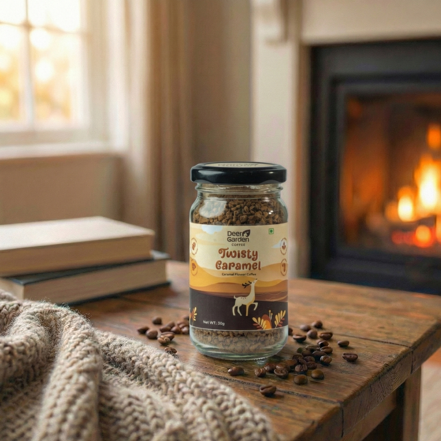 Twisty Caramel – Rich Caramel Flavored Instant Coffee