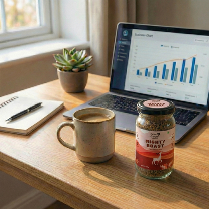 Mighty Roast – Strong Espresso Instant Coffee