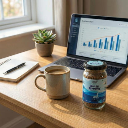 Nutty Nirvana – Hazelnut Flavored Instant Coffee Delight